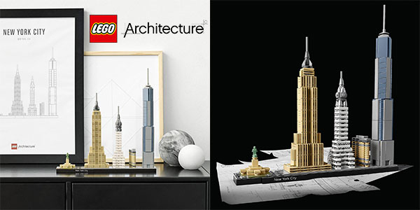 Chollo Set Ciudad de Nueva York de LEGO Architecture por sólo 36,98€ con envío gratis (-28%)