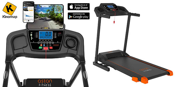 Chollo Cinta de correr Astan Hogar plegable y con Bluetooth por solo 187,25€ con envío gratis (46% de descuento)