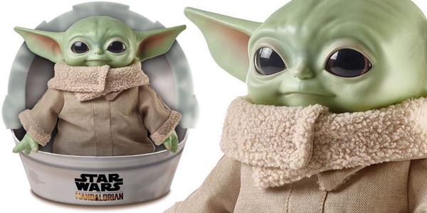 Chollo Peluche The Child Baby Yoda de Mandalorian de 28 cm por sólo 16,81€ con envío gratis (-65%)