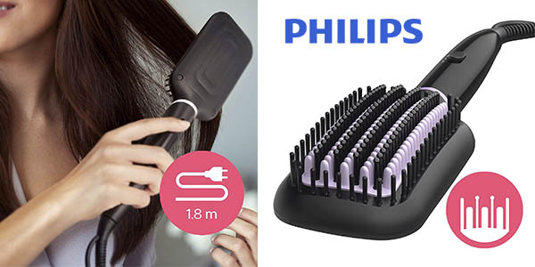 Chollo Cepillo alisador Philips BHH880/00 para el pelo por sólo 29,99€ con envío gratis (27% de descuento)