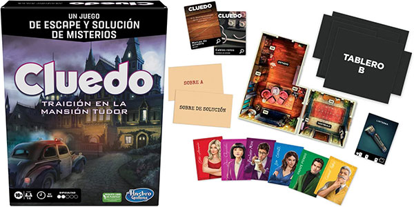 Chollo Juego de mesa Cluedo Traición en la mansión Tudor por sólo 12,65€ (-45%)