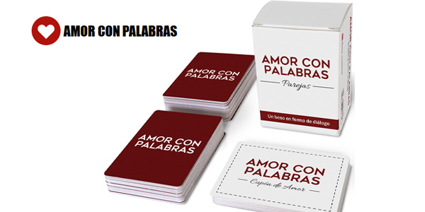 Chollo Juego de mesa “Amor con Palabras” para fomentar la comunicación en pareja por sólo 14,50€ (14% de descuento)