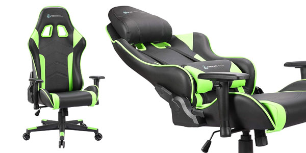 Chollo Silla gaming profesional Newskill Kitsune con altura e inclinación regulables por sólo 109€ con envío gratis (-39%)