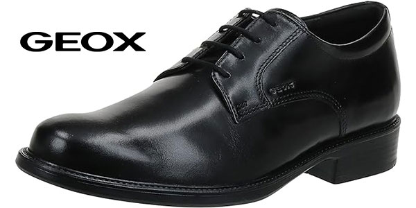 Chollo Zapatos de piel Geox Carnaby para hombre por sólo 57,56€ con envío gratis (-52%)