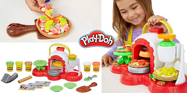 Chollo Horno de pizzas Play-Doh con 5 botes de plastilina por sólo 14,99€ (-46%)