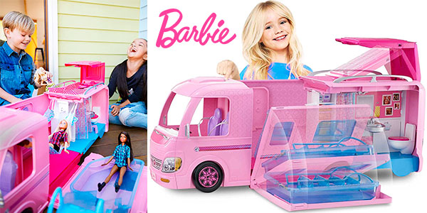 Chollo Set Autocaravana Dream Camper de Barbie por sólo 59€ con envío gratis (-51%)