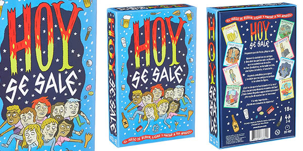 Chollo Juego de mesa “Hoy se sale” para beber, ligar y matar a tus amigos por solo 13€ (48% de descuento)