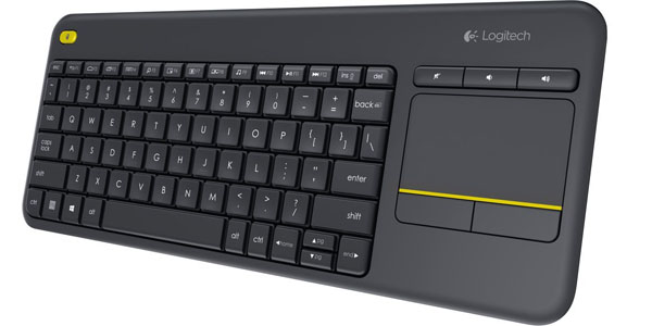 Chollo Teclado Logitech K400 Plus para tu PC de salón y Smart TV por sólo 22€ (-62%)