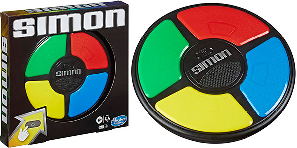 Chollo Juego electrónico Simon Original por sólo 14,69€ con descuento automático (-41%)