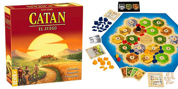 Chollo Juego de estrategia Catán por sólo 33,71€ con descuento automático (-25%)