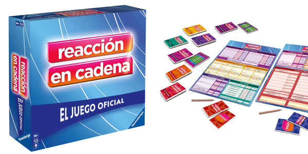 Chollo juego de mesa Reacción en Cadena por sólo 26,24€ con descuento automático