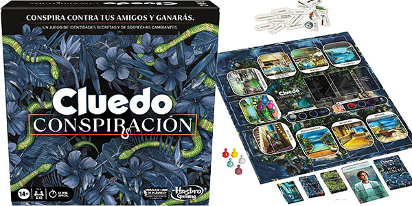 Chollo Juego de mesa Cluedo Conspiración por sólo 14,21€ con descuento directo (-43%)