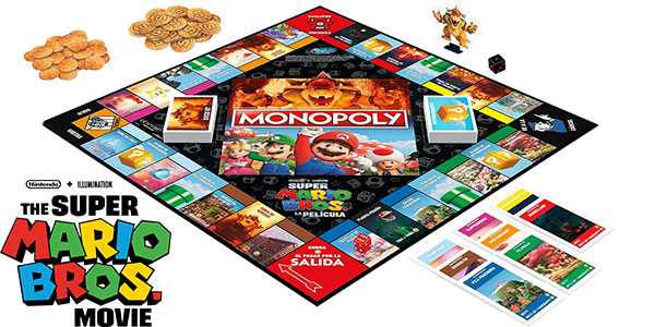 Chollo Juego de mesa Monopoly de Super Mario Bros La Película por sólo 21,71€ con descuento automático (-32%)