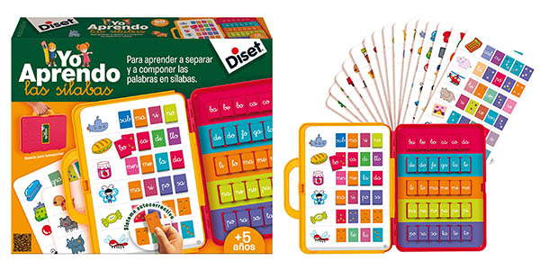 Chollo Juego Yo aprendo las sílabas de Diset por sólo 16,50€ con descuento automático (34% de descuento)