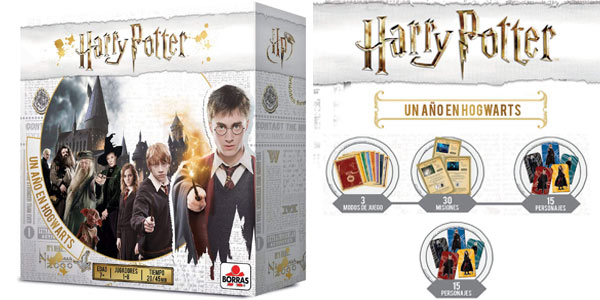 Chollo Juego de mesa Harry Potter Un año en Hogwarts por sólo 29,99€ con envío gratis (40% de descuento)