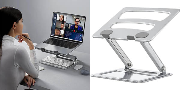 Chollo Soporte metálico LORYERGO plegable y ajustable para monitor por sólo 12,99€ con doble cupón descuento (-58%)