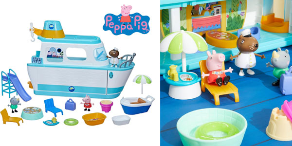 Chollo Set de juguete Peppa Pig en el Crucero con 2 niveles y 17 piezas por sólo 22,97€ (50% de descuento)