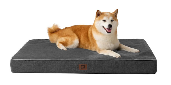 Chollo Cama viscoelástica grande para perros con funda lavable por sólo 23,39€ con cupón descuento (-40%)