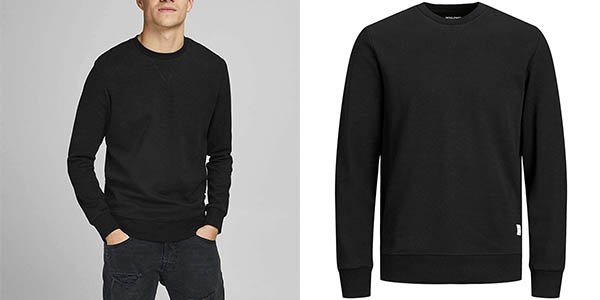 Chollo Suéter Jack and Jones Jjebasic Sweat Crew Neck para hombre por sólo 16,24€ (-51%)