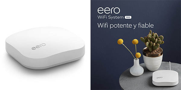 Chollo Sistema WiFi de malla Amazon eero Pro por sólo 54,99€ con envío gratis (-61%)