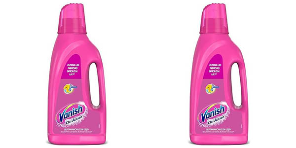 Chollo Pack x2 Potenciador de lavado Vanish Oxi Advance de 1800 ml por sólo 15,58€ (-35%)