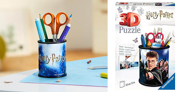 Chollo Puzle Harry Potter 3D con forma de portalápices por solo 9,95€ (35% de descuento)