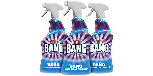 Chollo Pack 3x Cillit Bang Baño Ultra Brillo de 750 ml por sólo 10,79€ (-17%) ¡3,60€ cada unidad!