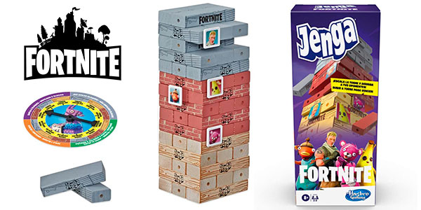 Chollo Jenga Fortnite por sólo 13,99€ (-44%)