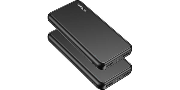 Chollo Pack 2x Baterías portátiles de 10.000 mAh por sólo 21,99€ (19% de descuento)