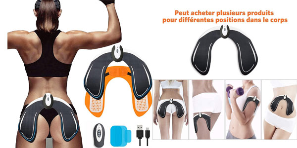 Chollo Electroestimulador muscular de glúteos por sólo 16,45€ con cupón descuento (-50%)