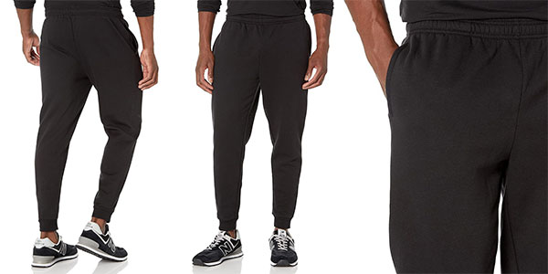 Chollo Pantalón jogger de forro polar Amazon Essentials para hombre por sólo 13,79€ (-40%)