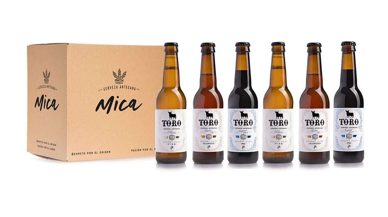 Chollo Pack Degustación 6 Cervezas Artesanales TORO by Mica por sólo 15,05€ (15% de descuento)