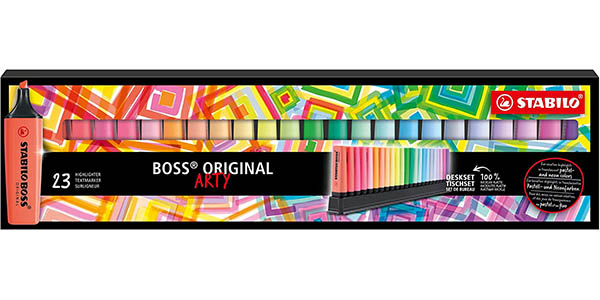 Chollo Estuche de 23 rotuladores Stabilo Boss Original Arty por sólo 21,64€ (-32%)