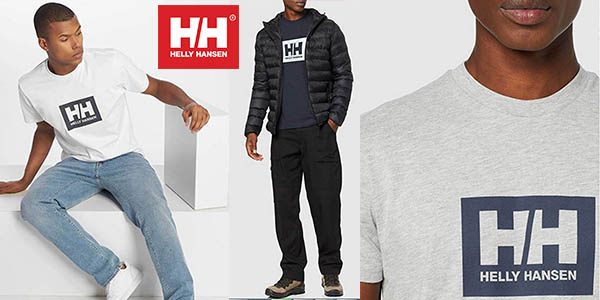 Chollo Camiseta Helly Hansen Box T-Shirt para hombre por sólo 21,59€ (-14%)