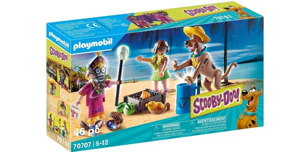 Chollo PlaySet Playmobil Scooby-Doo! Aventura con Witch Doctor por sólo 6,90€ (62% de descuento)