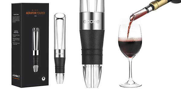 Chollo Decantador de vino Ecooe sin goteo por sólo 10,99€ (29% de descuento)