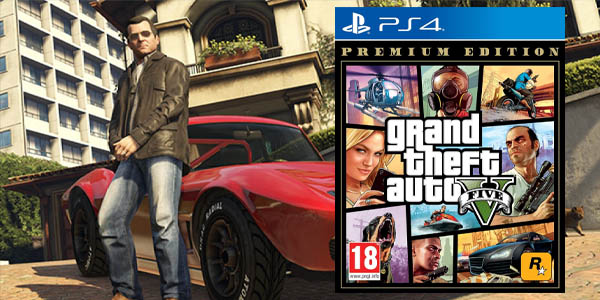 Chollo GTA V Premium Edition para PS4 por sólo 11,99€ (66% de descuento)