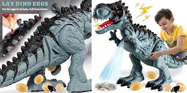 Chollo Dinosaurio gigante Toey Play de 49 cm con sonido y movimiento por sólo 20,98€ (-27%)