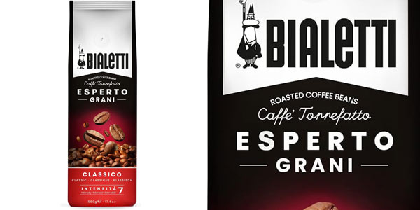 Chollo Café en grano Bialetti Esperto Grani de 500 gramos por sólo 7,99€ (-15%)