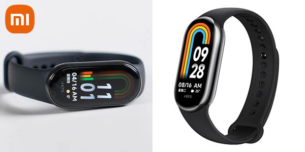 Chollo Xiaomi Mi Smart Band 8 con pantalla AMOLED de 1,62″ por sólo 28,99€ (-59%)