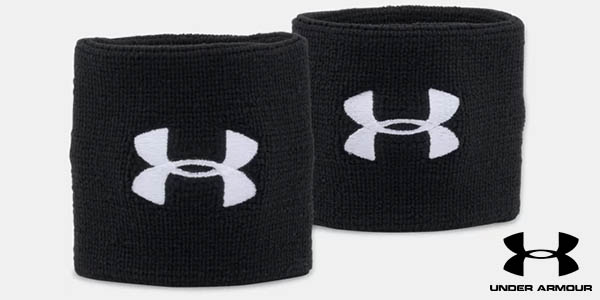 Chollo Pack x2 Muñequeras Under Armour Performance Wristbands por sólo 7,95€ (-21%)