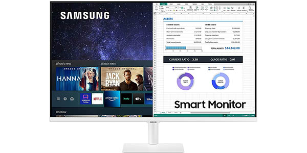 Chollo Smart Monitor Samsung M5 LS32AM503NUXEN Full HD de 32″ por sólo 199,99€ con envío gratis (-45%)