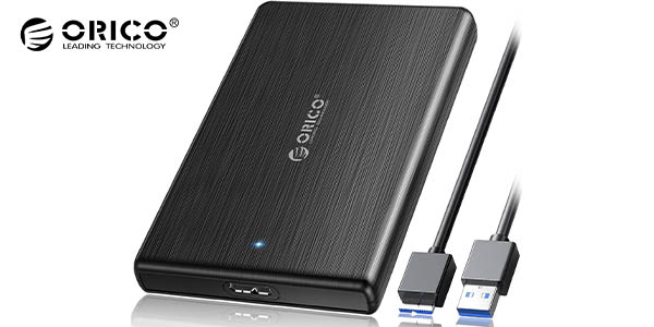 Chollo Carcasa Orico USB 3.0 para discos de 2,5″ con UASP por sólo 7,99€ (43% de descuento)