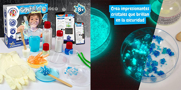 Chollo Juego educativo Fábrica de Cristales Science4you para niños por sólo 9,49€ (-53%)