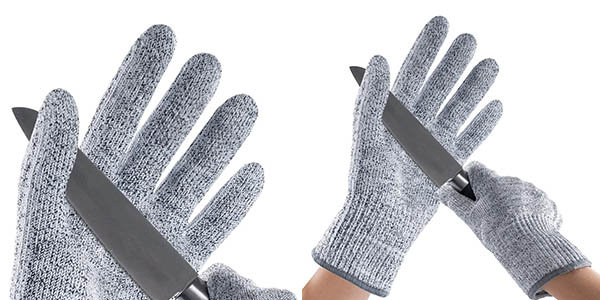 Chollo Guantes de seguridad para cocinar por solo 6,89€ con doble cupón descuento (-58%)