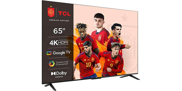 Chollo Smart TV TCL 65P639 UHD 4K de 65″ por sólo 398,35€ con envío gratis (-37%)