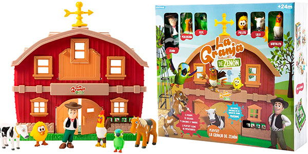 Chollo Set interactivo La Granja de Zenón con 6 figuras por sólo 34,98€ con envío gratis (-42%)