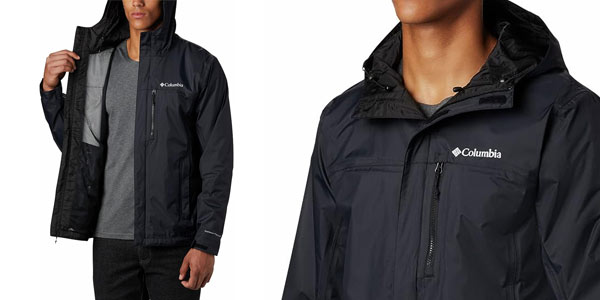 Chollo Chaqueta para la lluvia Columbia Pouring Adventure II para hombre por sólo 49,26€ con cupón descuento (50% de descuento)