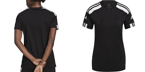 Chollo Camiseta deportiva Adidas Squad 21 para mujer por sólo 12€ (-48%)