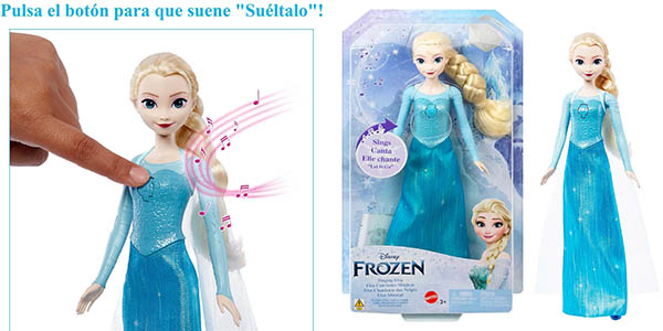 Chollo Muñeca Elsa canciones mágicas de Frozen por solo 20,96€ (-30%)